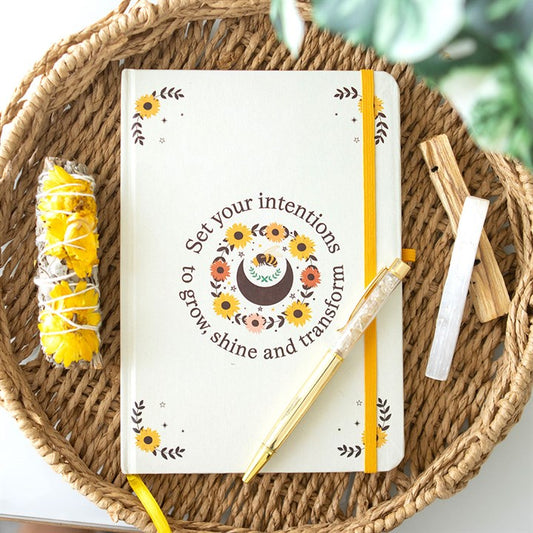 Set Your Intentions Journal with Citrine Pen